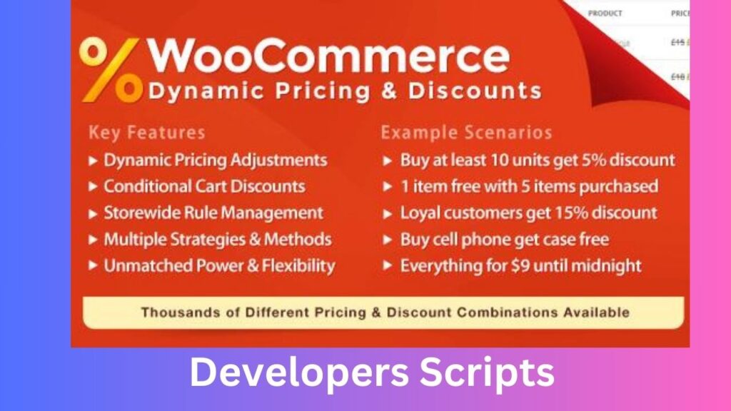 Woocommerce Dynamic Pricing 3.0.0 Free Download